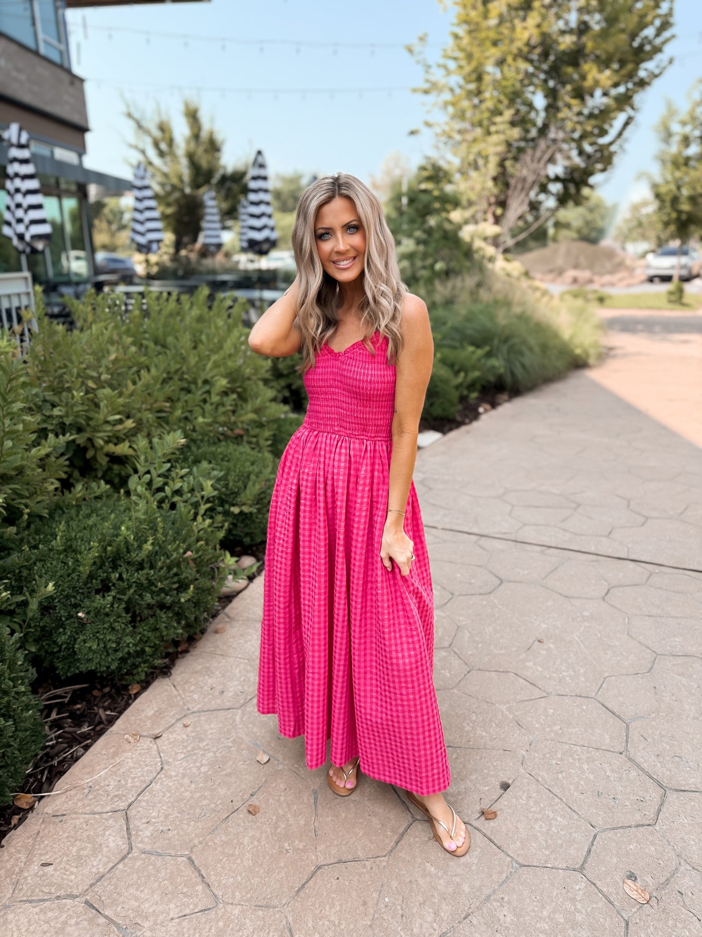 Gingham Glory Dress