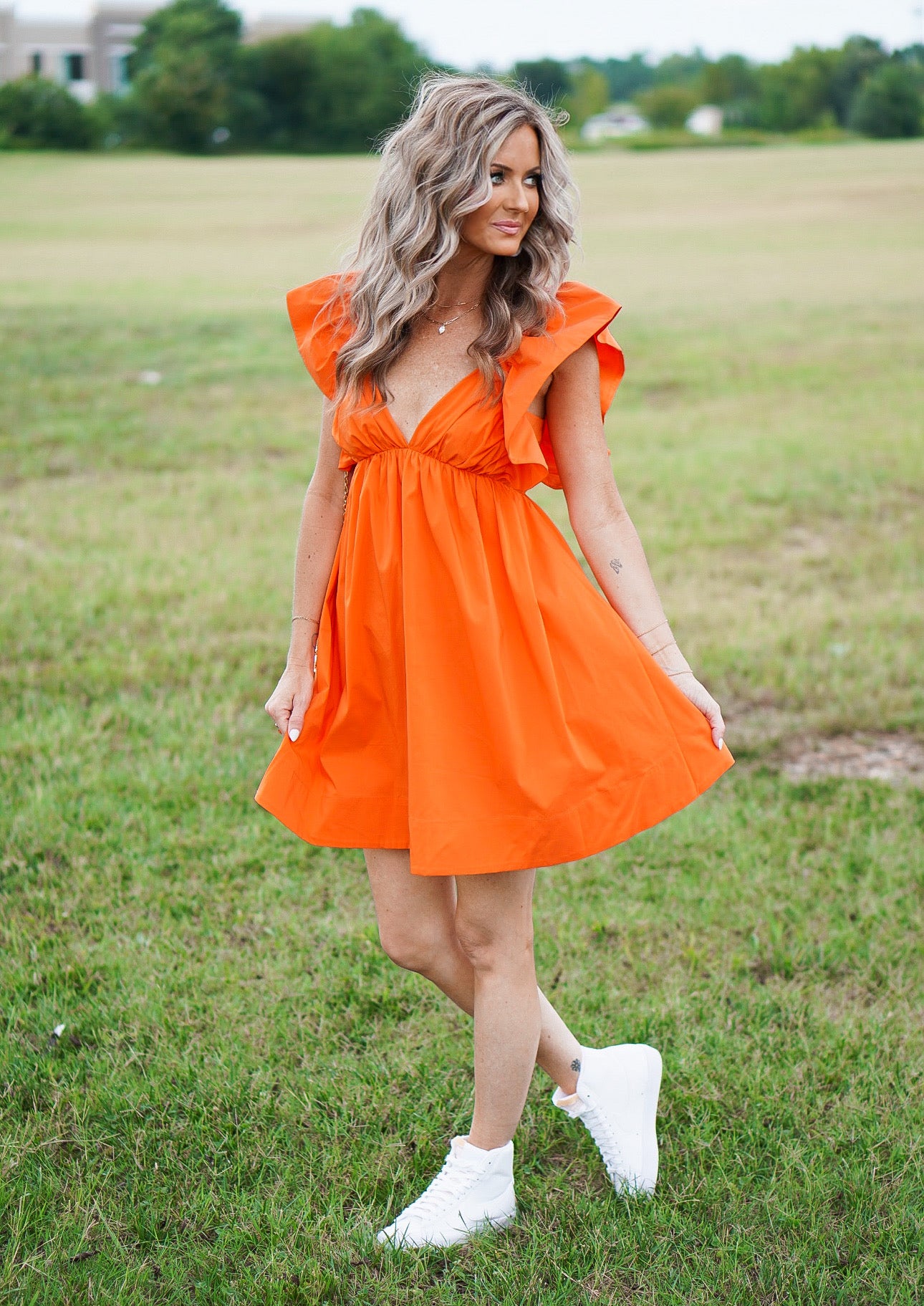 Defense Poplin Dress