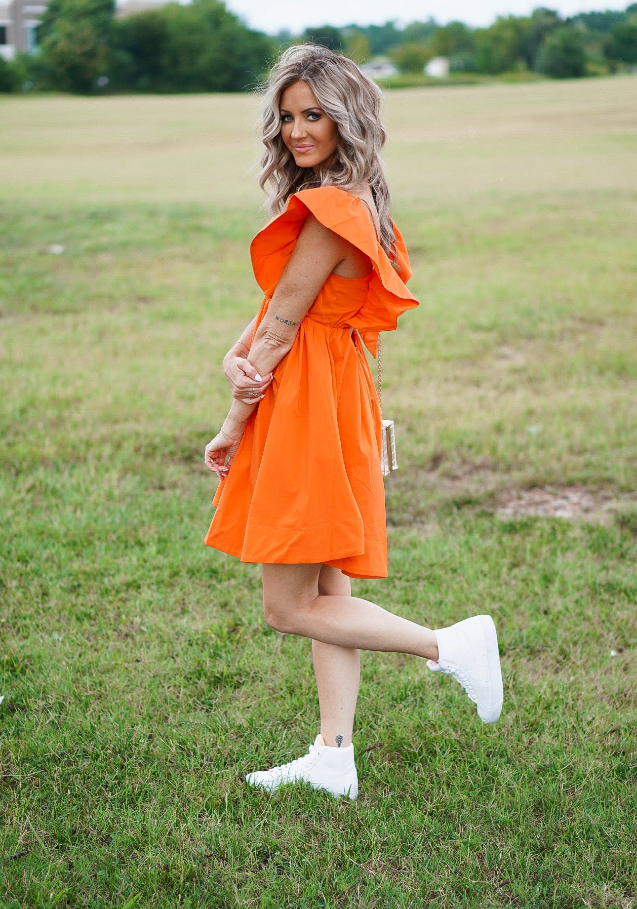 Defense Poplin Dress