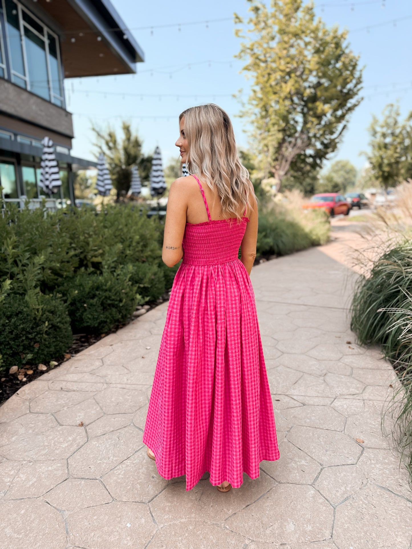 Gingham Glory Dress