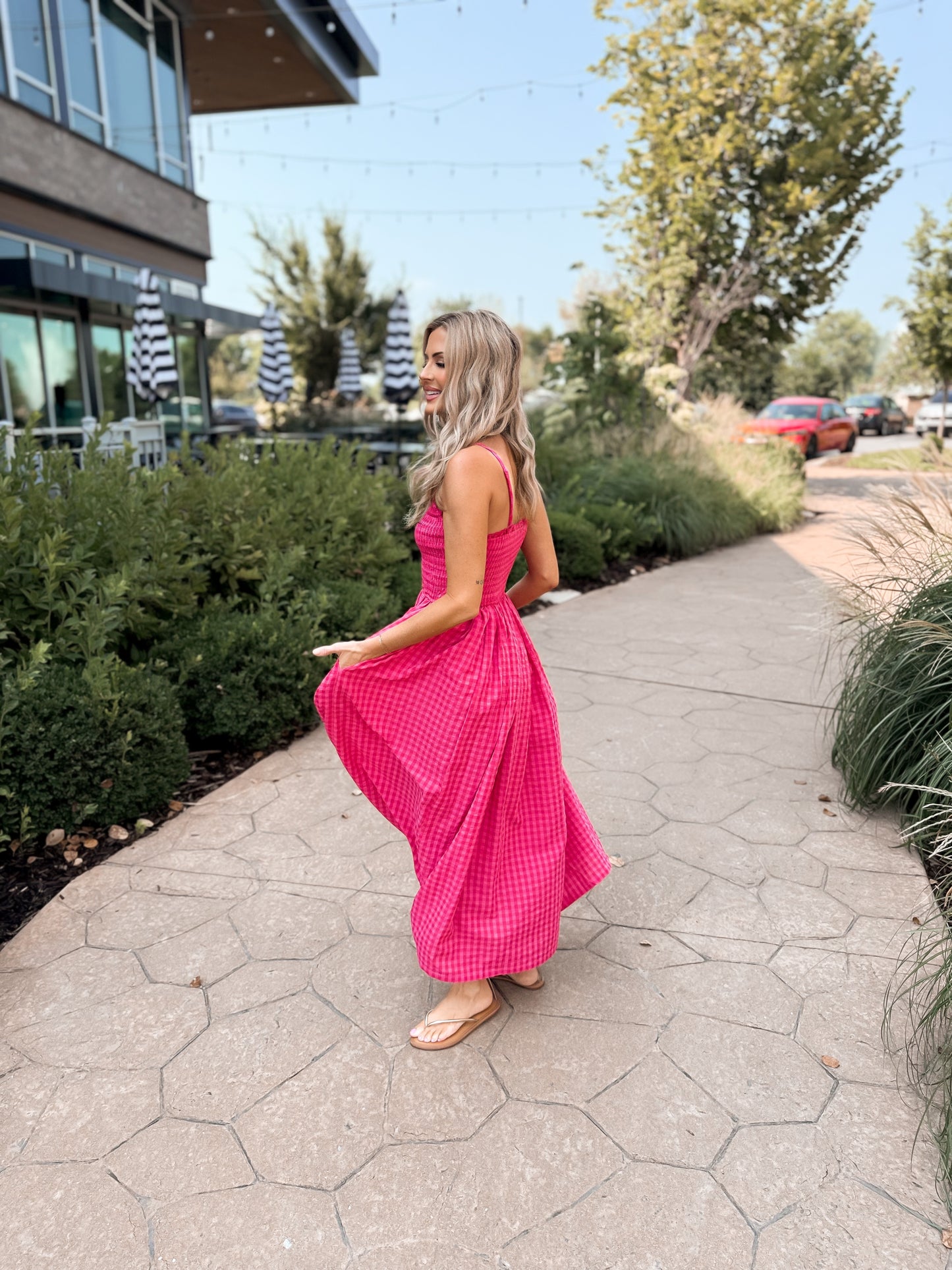 Gingham Glory Dress