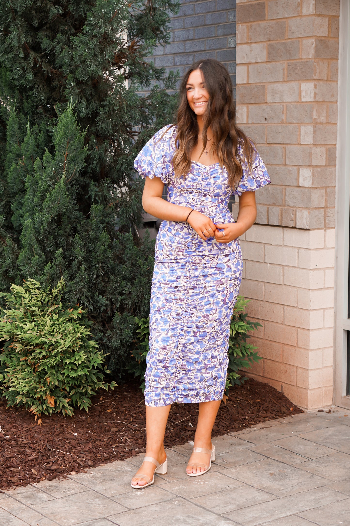 Blooms Midi Dress