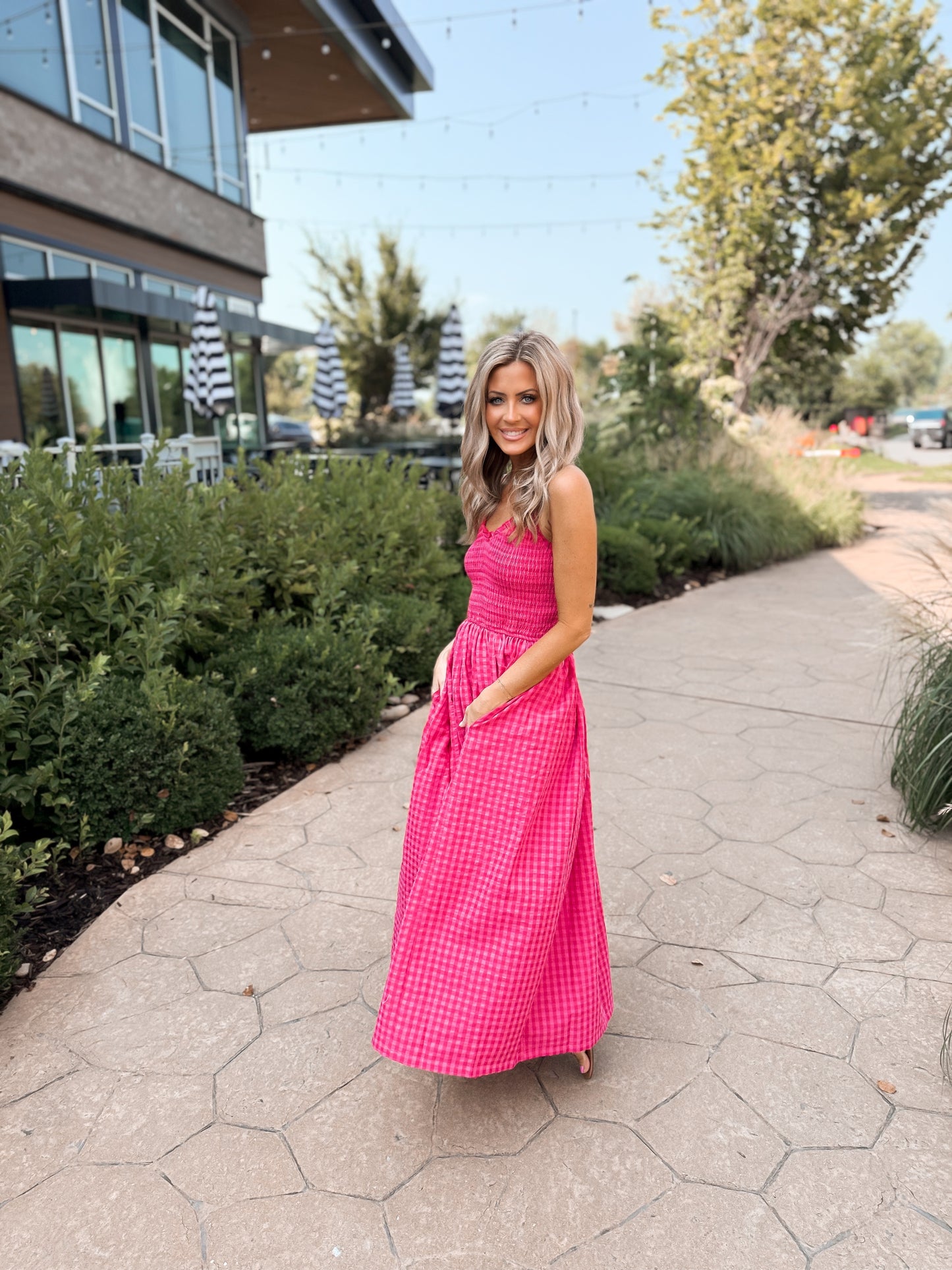 Gingham Glory Dress