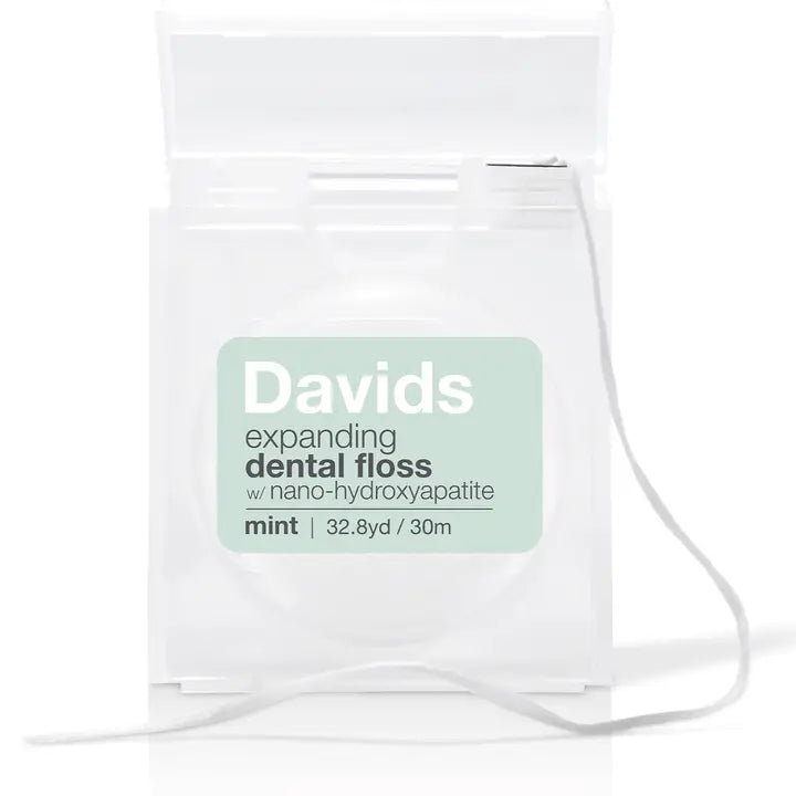 Davids Expanding Dental Floss - Mint