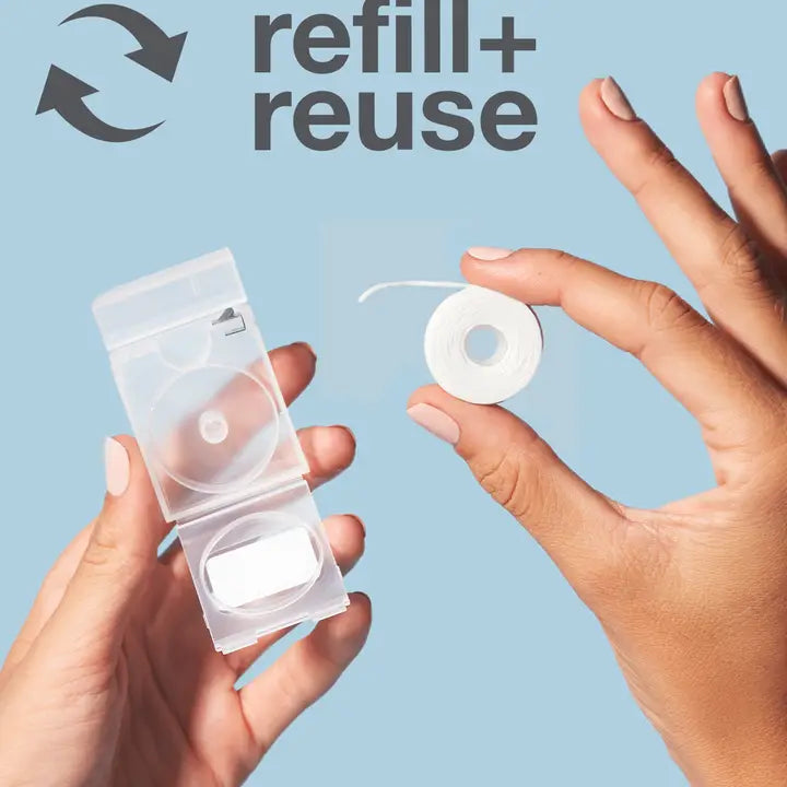 Davids Expanding Dental Floss - Mint