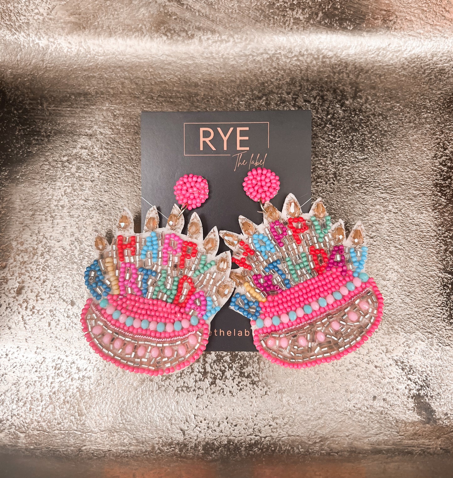 Birthday Cake Earrings