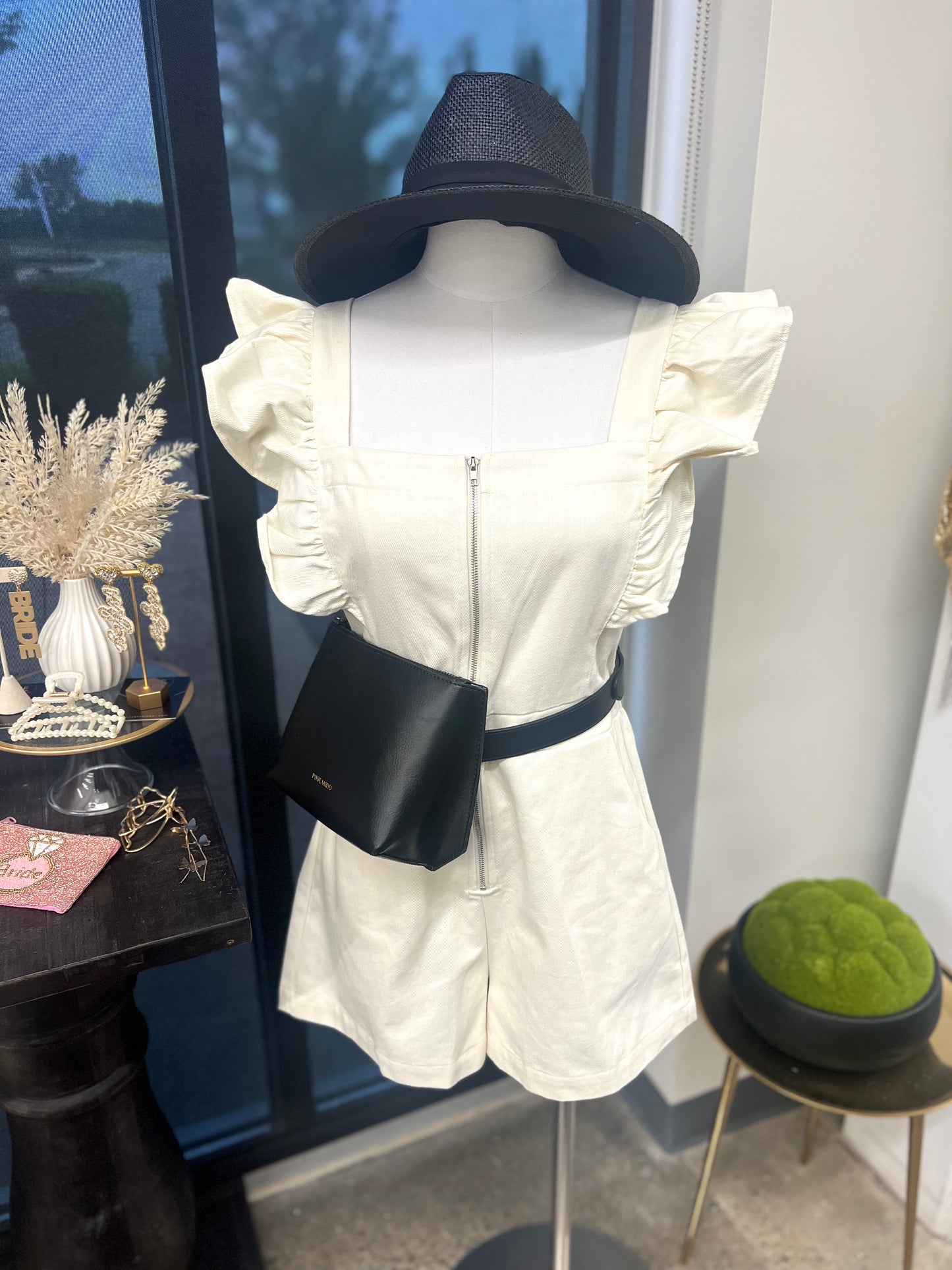 You Belong with Me Romper