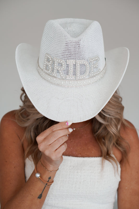 Cowgirl Bride Hat