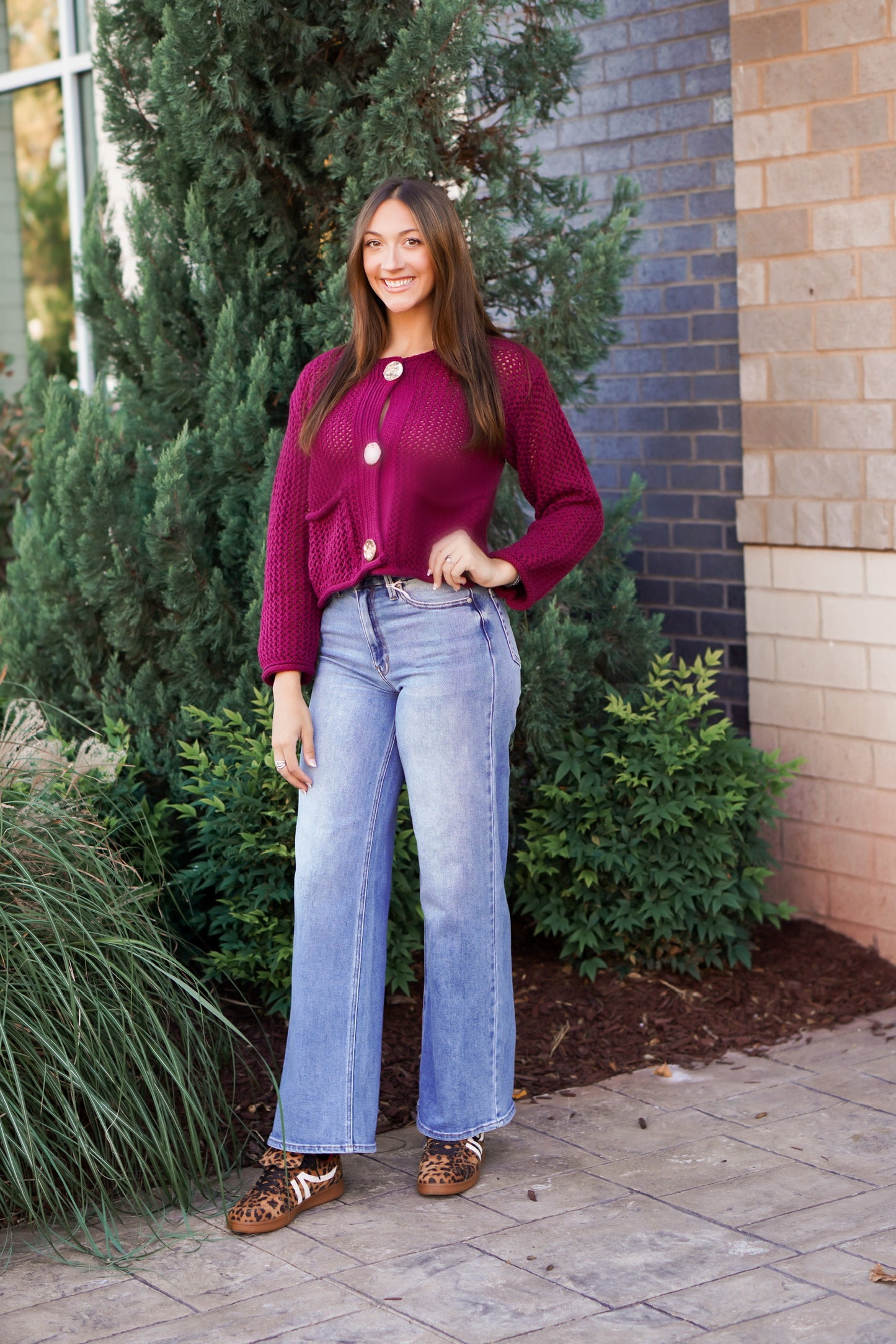 Autumn Berry Cardigan