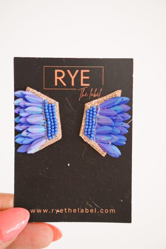 Ruffled Feathers Earrings