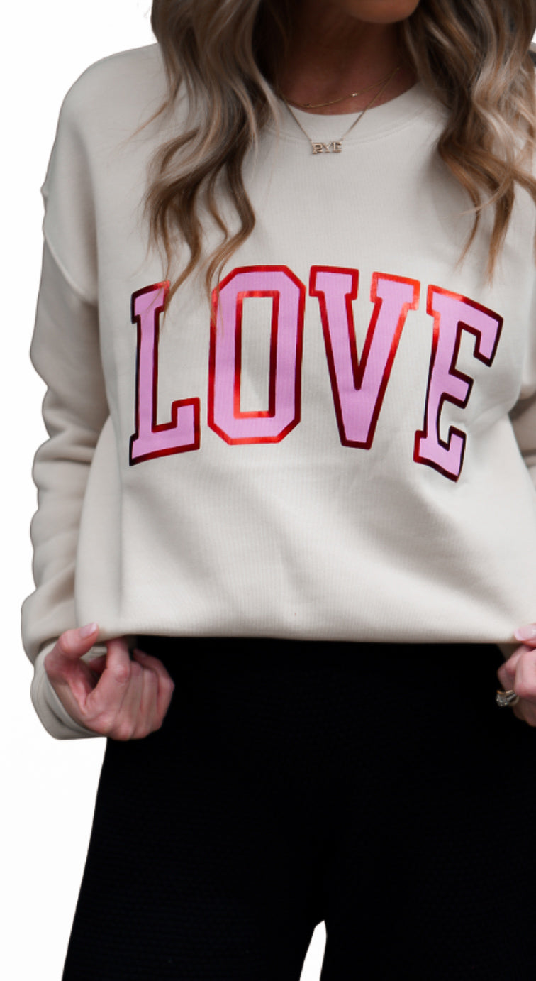 Love You More Sweatshirt