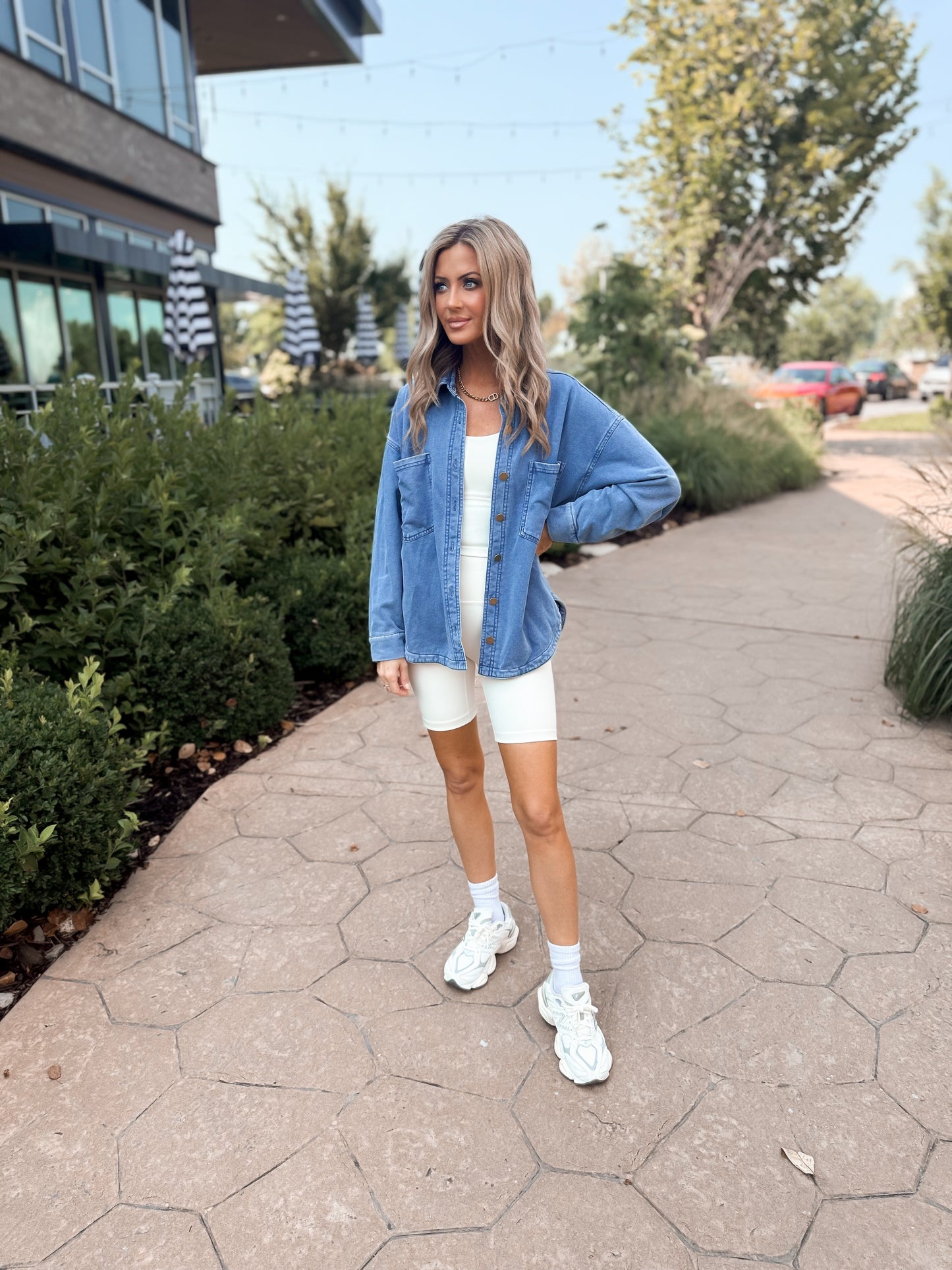 Goodbye Yesterday Denim Shirt