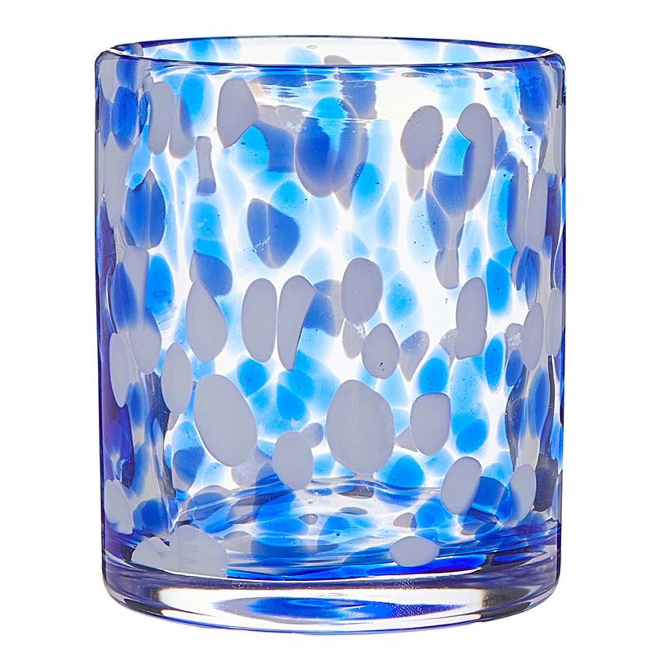 Blue Blown Glassware