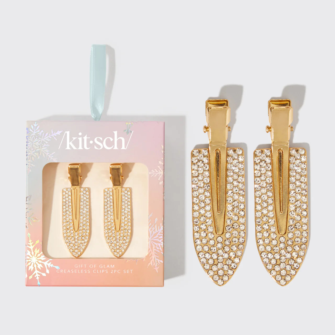 Kitsch Holiday Gift of Glam Creaseless Clips