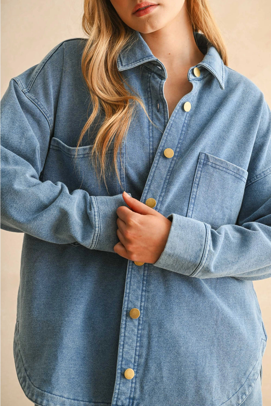 Goodbye Yesterday Denim Shirt